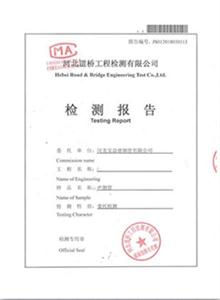 日照公司检测报告 日照公司检测报告